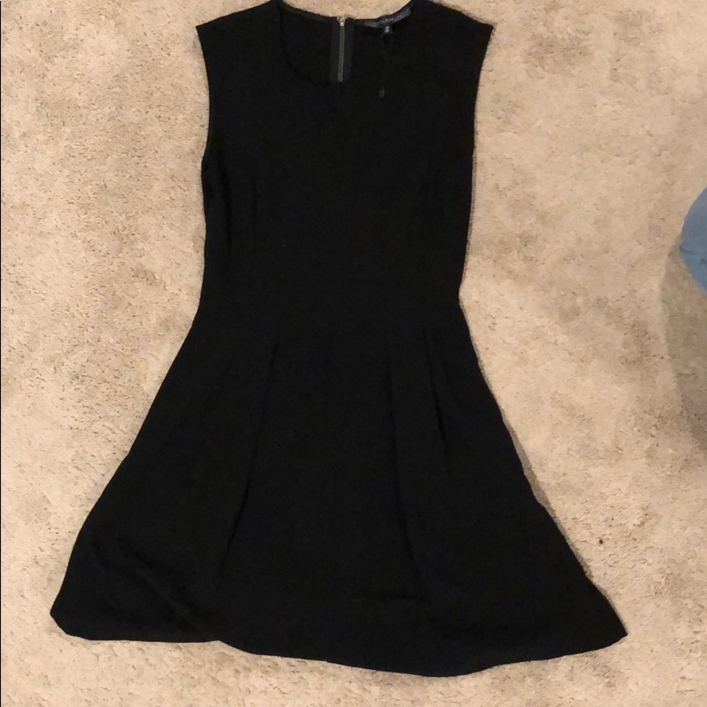 Black “skater” dress